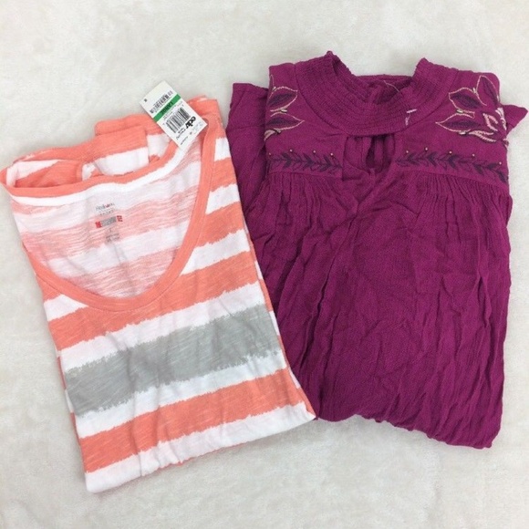 Style & Co. Tops - NWOT LOT OF 2 STYLE & CO BLOUSE TOP NEW LARGE